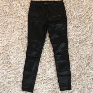 Universal Thread Shiny Black Pants